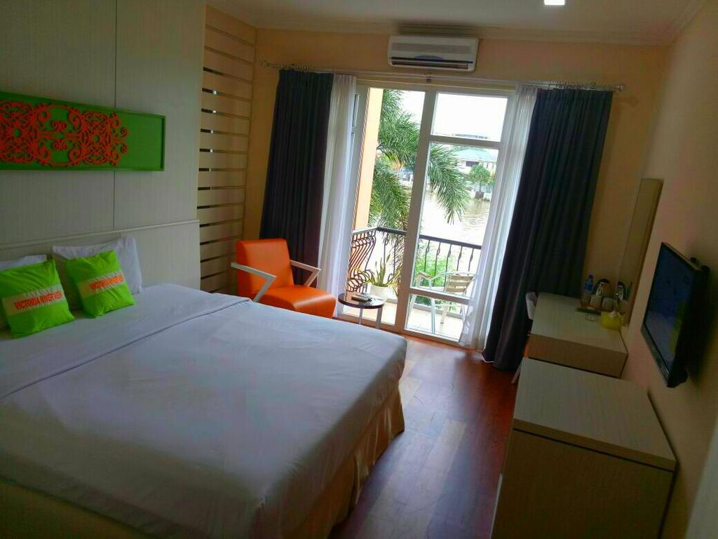 Hotel Victoria River View Banjarmasin  Eksteriør billede